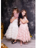 One Shoulder Fringe Elegant Flower Girl Dress